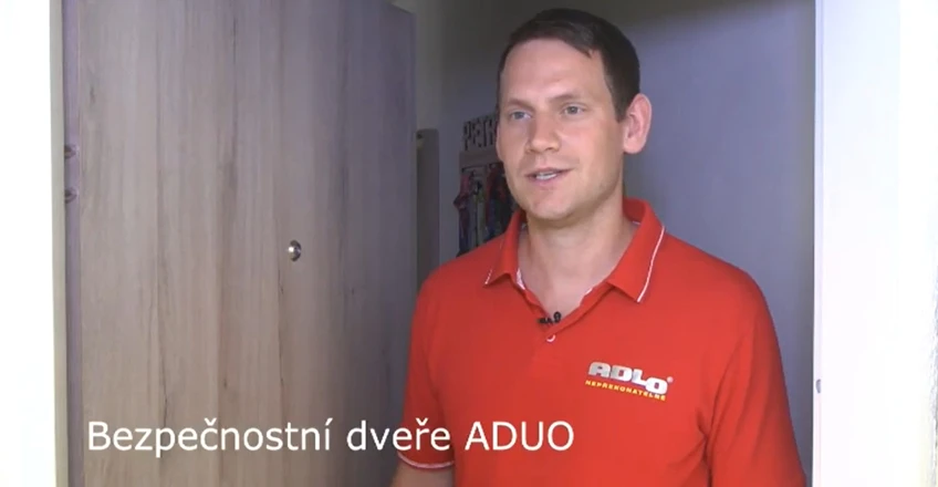 Bezpečnostní dveře ADLO ADUO – bytové vstupní dveře